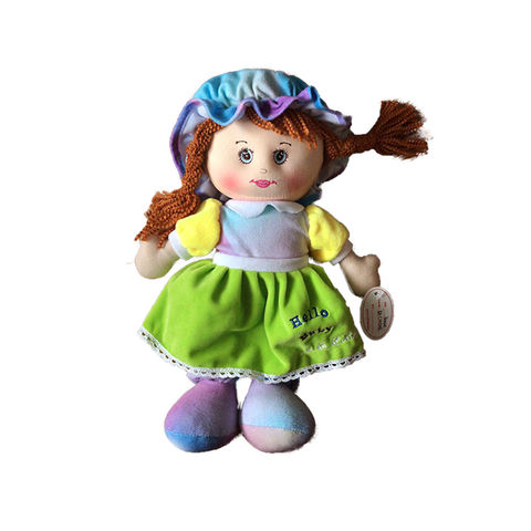 ¡Novedad! Muñeca de peluche de diseño de tela para niños, muñecos de trapo de juguete 2020
