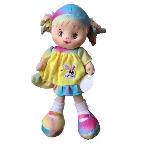 ¡Novedad! Muñeca de peluche de diseño de tela para niños, muñecos de trapo de juguete 2020