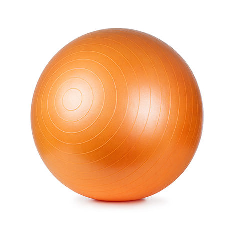 China Yoga Ball Anti Burst Exercise Ball PVC Yoga Ball 55cm Multicolor ...