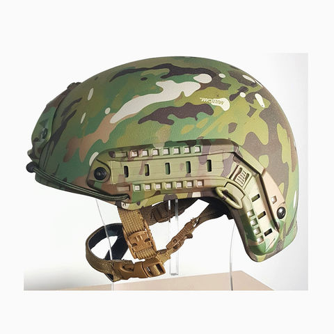 Casque militaire avec communication intégrée, casque d'assaut
