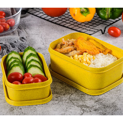 10pcs Disposable lunch box Degradable meal prep containers