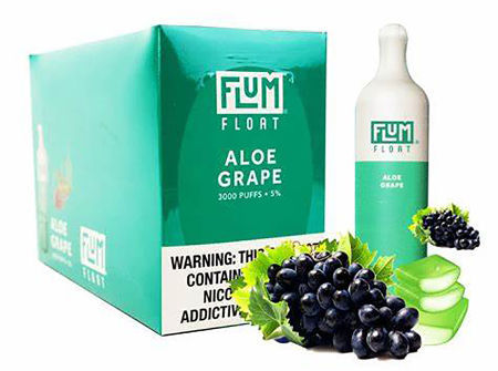 is the foger vape refillable Flum Float Aloe Grape Flum Float Disposable Vape Aloe Grape FLUM Pebble main image 1