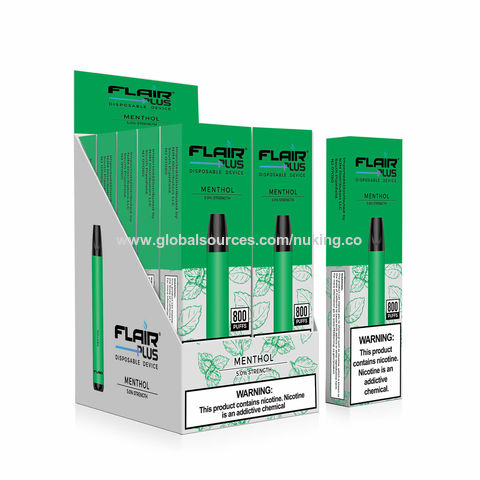 China Flair Plus Electronic Cigarettes 800 Puffs Disposable Vape Pen ...