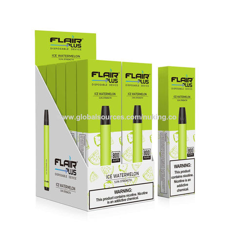 China Flair Plus Electronic Cigarettes 800 Puffs Disposable Vape Pen ...