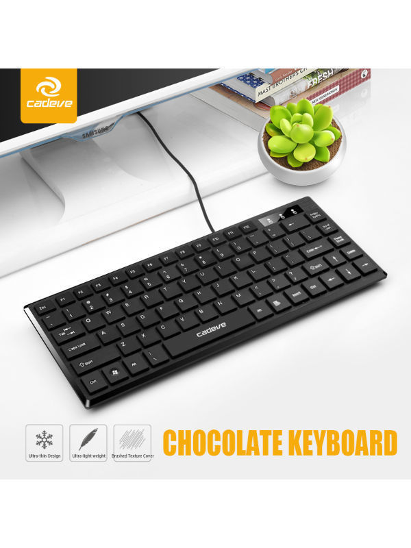 China Wired Keyboard, Ultra-thin Portable Keyboard, Mini for Desktop ...