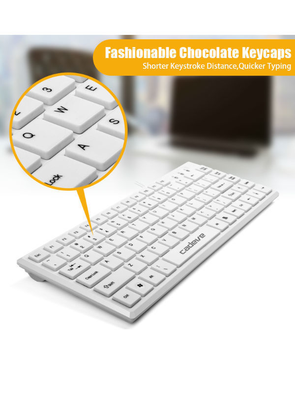 Mini Line Key Computer China Wired Keyboard, Ultra-thin Portable Keyboard, Mini for Desktop ...