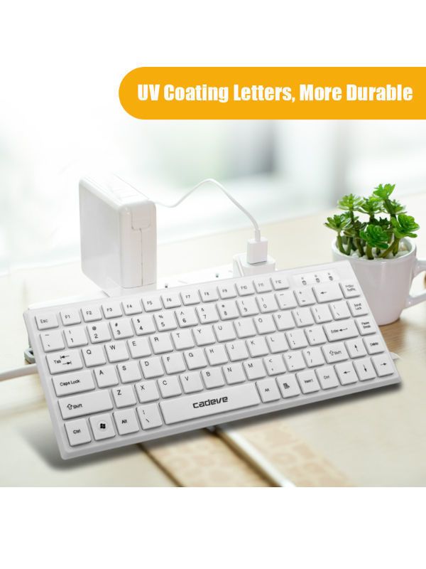 China Wired Keyboard, Ultra-thin Portable Keyboard, Mini for Desktop ...