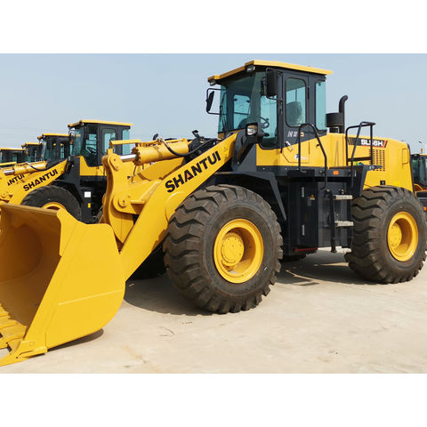 China SL60WN shantui wheel loader 6 ton loaders with optional ...