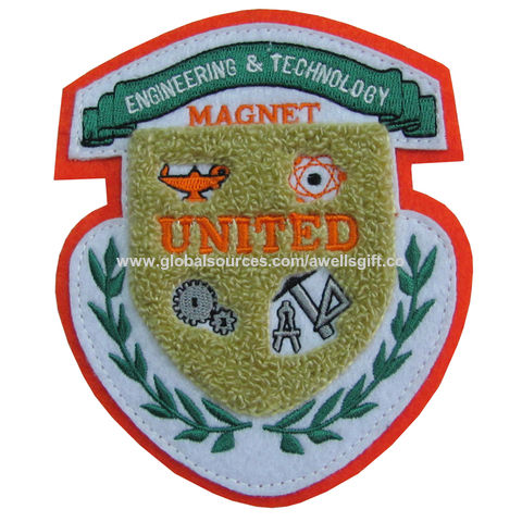 Chenille Patches, Embroidered patches manufacturer