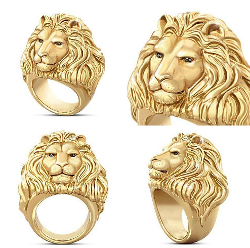 What A Lion Ring Tells about Its Owner