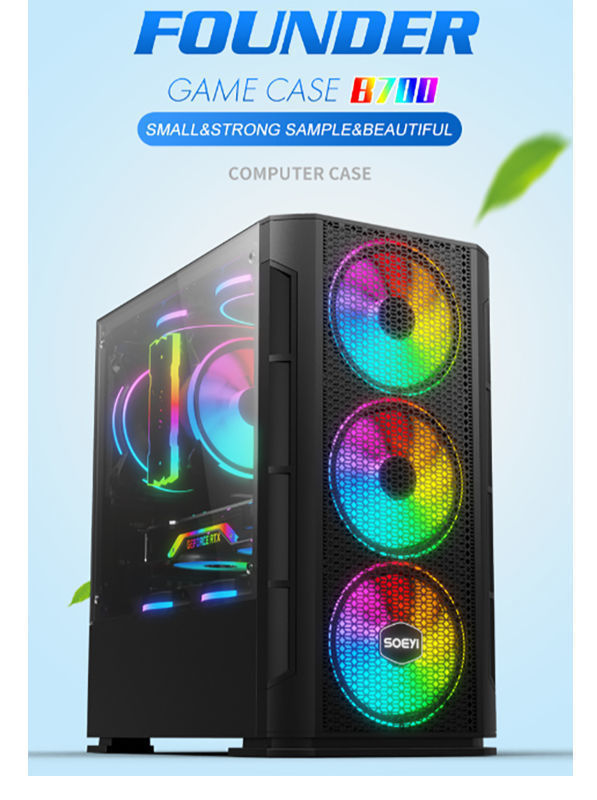 China Gaming Hardware Gabinete Casing Mid Tower Rgb Pc Gamer Oem ...
