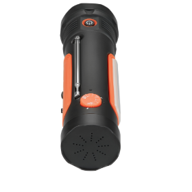 China Emergency Hand Crank Self Powered AM/FM Weather Radio with LED ...