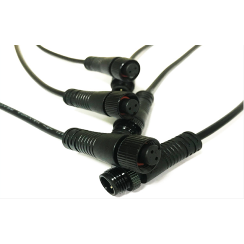 M12 2 Pin Waterproof Cable Connector - LEADER GROUP