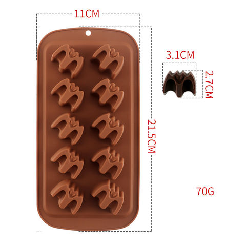 Cookie Mold- Molds Silicone Shapes Waffle For Baking Chocolate