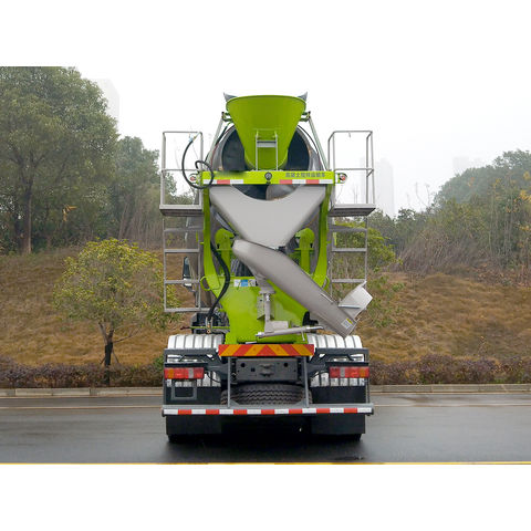 Wholesale 3.5cbm self loading concrete mixer truck with rear cab