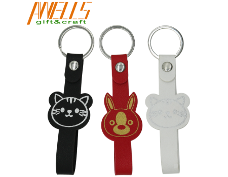 Buy Wholesale China Brand Keychain Embroidery Custom Logo Fabric Car  Aviation Motorcycle Key Ring Keychain Keychains Who & Keychain Embroidery  Custom Logo Fabric at USD 0.58