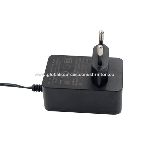 China CE Certified Wall Type 12V 2A 24W AC DC Power Supply Adapter With ...