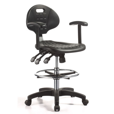 Height Adjust PU Lab Chair Laboratory with Footring - China Industrial Chair,  Office Chair