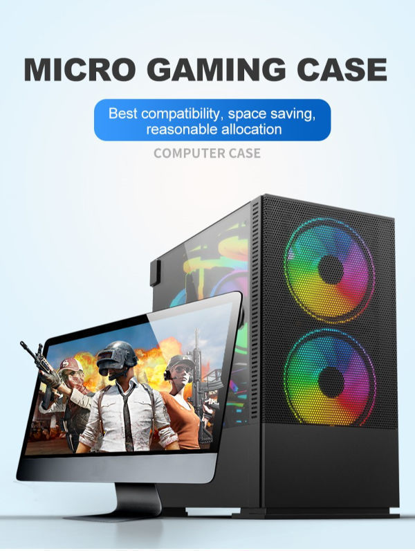 China Gaming Hardware Gabinete Casing Mid Tower Rgb Pc Gamer Oem ...