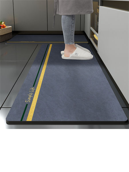 Buy Wholesale China Kitchen Floor Mats New Thickened Simple Disposable  Washable Mats Non-slip Non-slip, Water-repellent & Comfort Foam Rug at USD  11.2