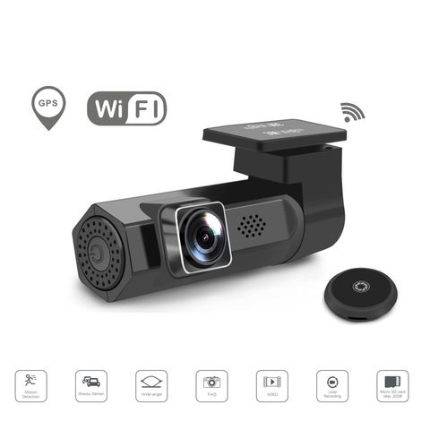 Hidden Car Wifi Camera DVR Dash Cam Video Recorder Night Vision GPS  G-Sensor
