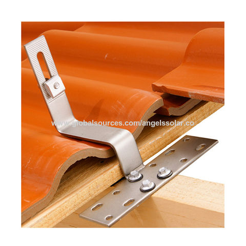 China Roof Solar Hook Adjustable Solar Tile Roof Hooks Pv Solar Tile ...