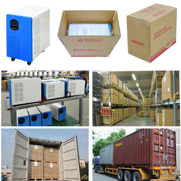 China Pure sine wave inverter charger DC to AC 4kw/5kw/6kw/7kw suitable ...
