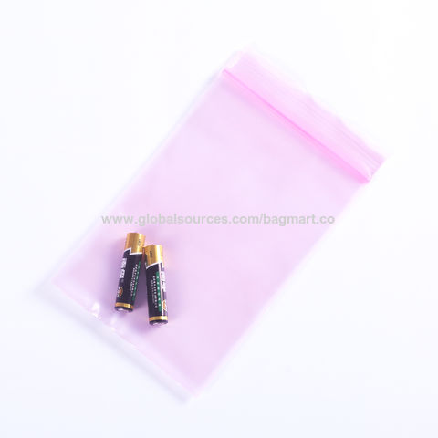 Sac zippé fonctionnel en PEBD anti-UV, sac ambré, sac médical