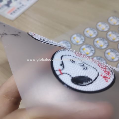 Wholesale 3D Customized heat transfer Silicon Patches Heat Press