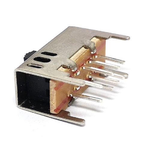 Mini interruptor deslizante: 3 pines, SPDT, 0,3 A (3 unidades)
