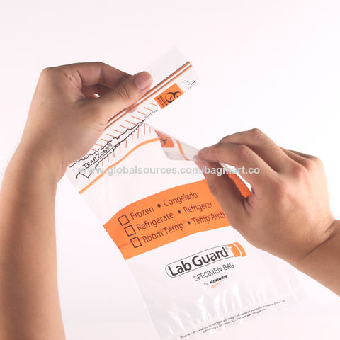 Bolsa de canguro de LDPE, BOLSA DE MUESTRAS, BOLSA DE LABORATORIO, 3 CAPAS, 4 CAPAS, IMPRESIÓN DE ALTA CALIDAD