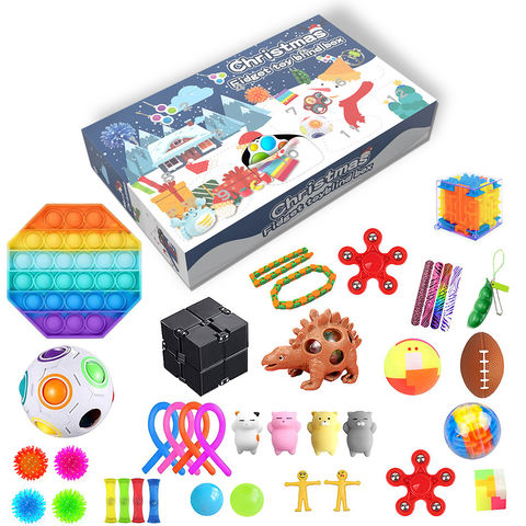 China Christmas Fidget Toys Blind Box Gifts Countdown DIY Anti Stress ...