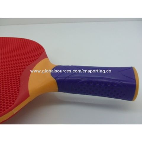 China High Elastic Plastic Table Tennis Rackets with Air Drive System ...