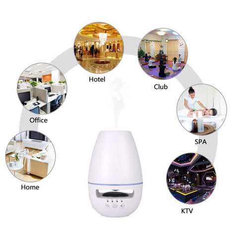 China Home office colorful light bluetooth music systems Essential Oil ...