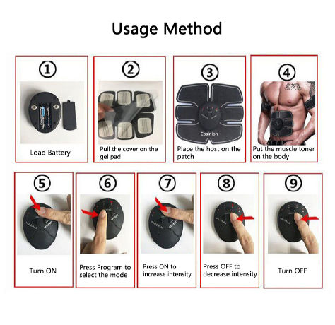 Buy Wholesale China Ems Hip Muscle Stimulator Fitness Lifting Buttock  Abdominal Trainer Weight Loss Slimming Massager & Muscle Stimulator at USD  5.11