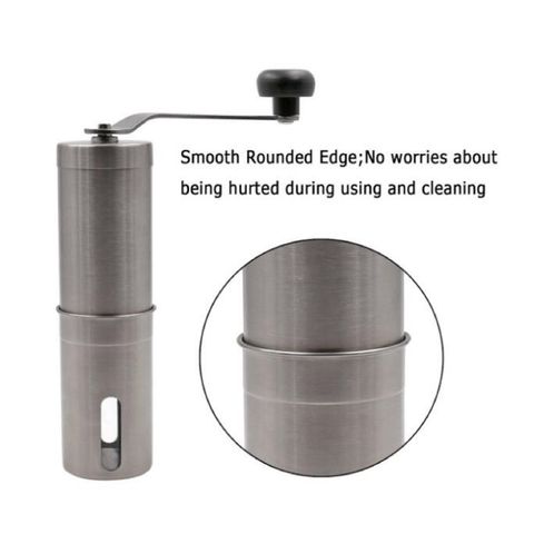 Manual Coffee Grinder CNC Stainless Steel Grinding Core Adjustable