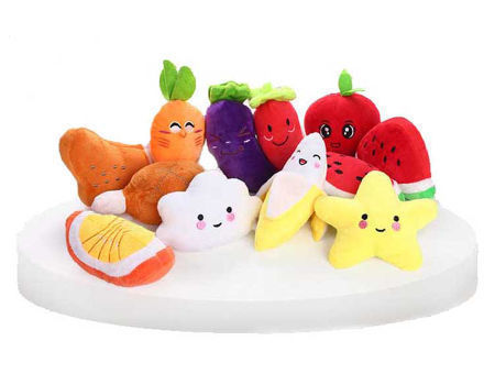 vegetable dog toys