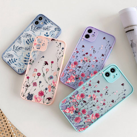 Buy Wholesale China Simple Designs Floral Skin Feel Silicone Phone Case  Girls All Border Back Cover For Iphone 8 X 13 & Case For Iphone at USD 1.19