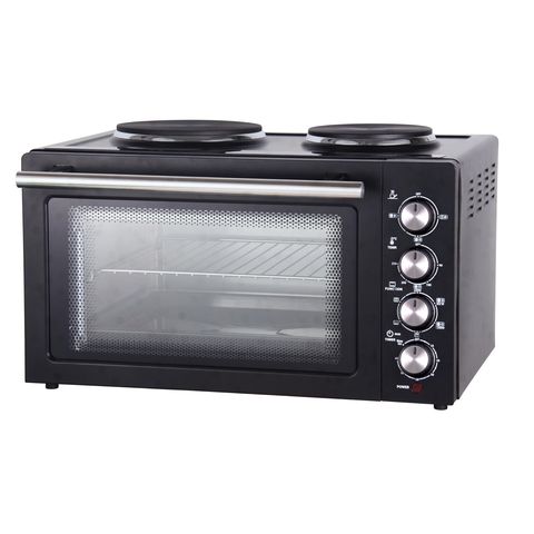 electric mini oven with hot plate