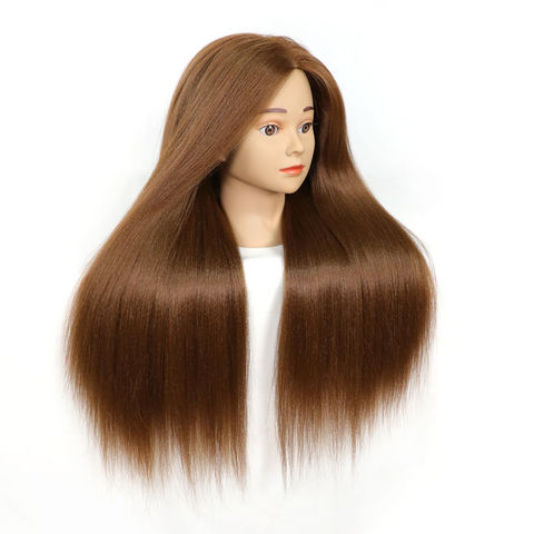 Wholesale Synthetic Hair Wig Mannequin Head Hair Extension Cheap