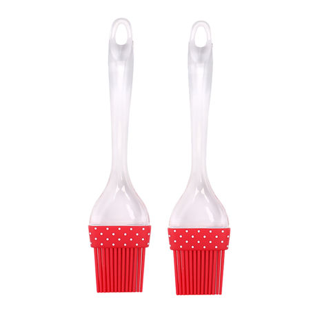 China Wholesale Baking Cake Scraper Barbecue Oil Brush Cooking Silicone ...