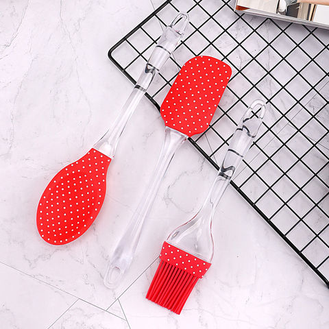 China Wholesale Baking Cake Scraper Barbecue Oil Brush Cooking Silicone ...