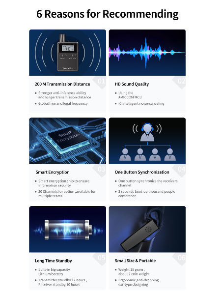 China Simultaneous Interpretation System One-key simultaneous frequency ...