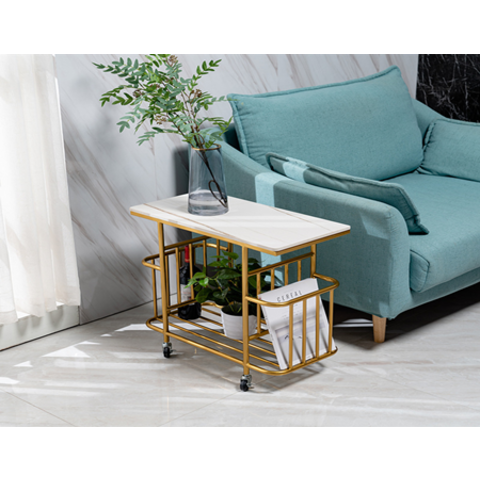 China Nordic sofa modern simple side table light luxury small tea table ...