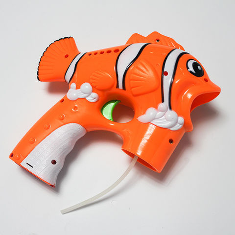 Buy Standard Quality China Wholesale Light Up Bubble Gun Clown Fish Bubble  Gun Toy $1.8 Direct from Factory at Hong Jing Company