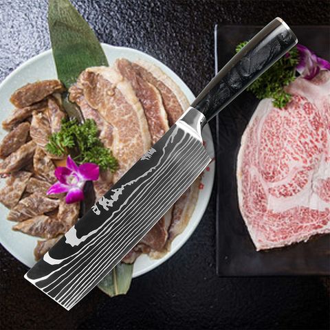 Buy Wholesale China Hot Selling Black Handle Japanese Santoku Boning Paring  Chef Premium Professional Kitchen Knife Set & Kitchen Knife Set at USD  41.48