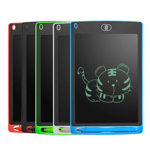 LCD Writing Tablet 10 inch Electronic Drawing Pads for Kids Portable eWriter Doodle Board, Erasable Reusable Electronic Painting Pads