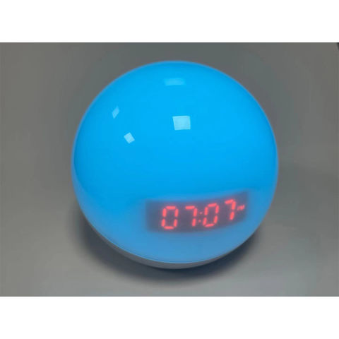 Buy Wholesale China Hot Sales Digital Table Led Wake-up Light Alarm Clock  Smart Sleep Wake Up Light Sunrise Alarm Clock & Alarm Clock at USD 15.84
