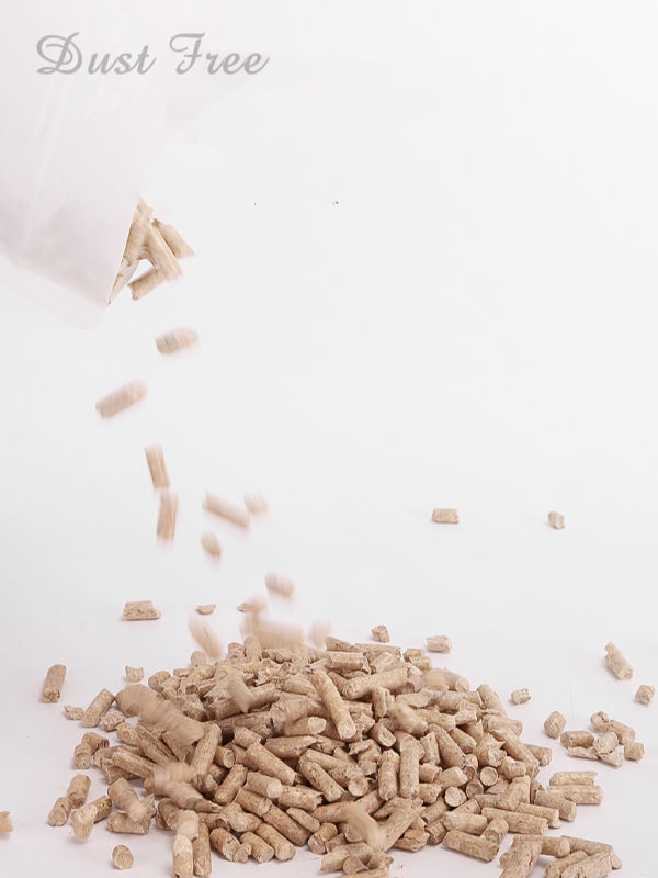 Clumping Wooden Pellet Snappy pet products natural pine wood clumping