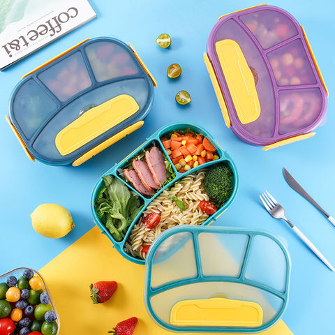 Buy Wholesale China Kids Plastic Lunch Box Lunch Container For Salad  Sandwich Snacks Food Box Vegetable Box & Lunch Box at USD 1.98